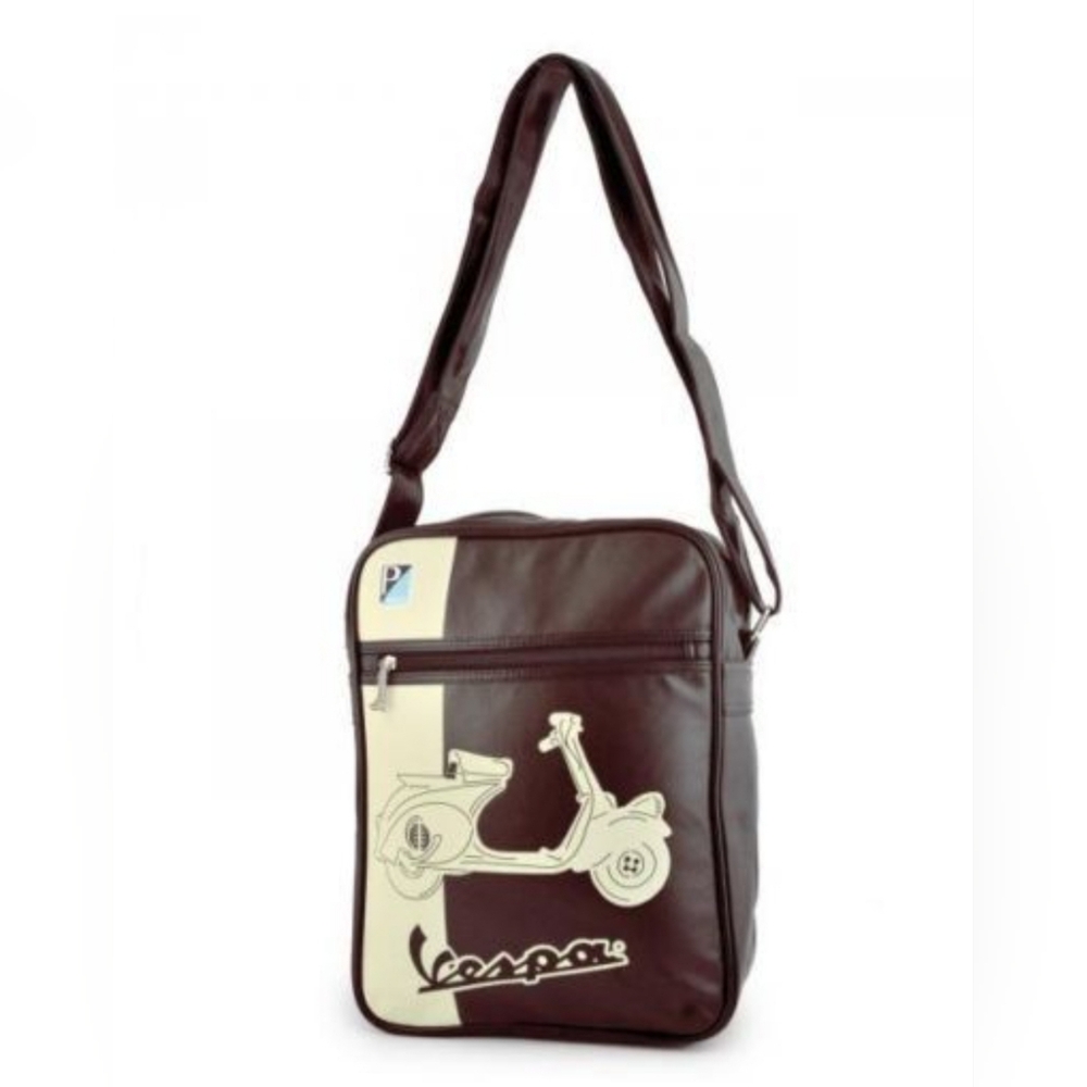 Vespa Brown Shoulder Bag